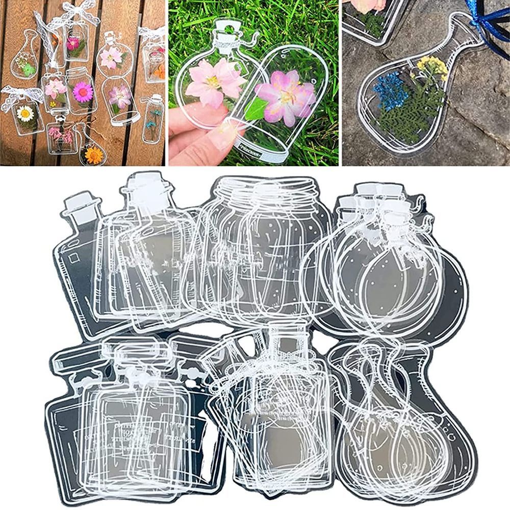 30Pcs DIY Transparent Dried Fl - đánh giá và giá Dried Flower Bookmark