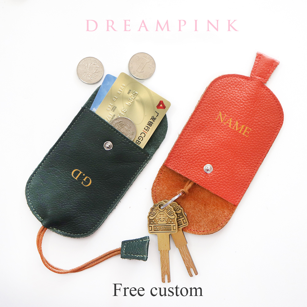 Giá Rẻ Hình Độc Da Bò Khóa Ví  - đánh giá và giá Monogram Keychain Leather