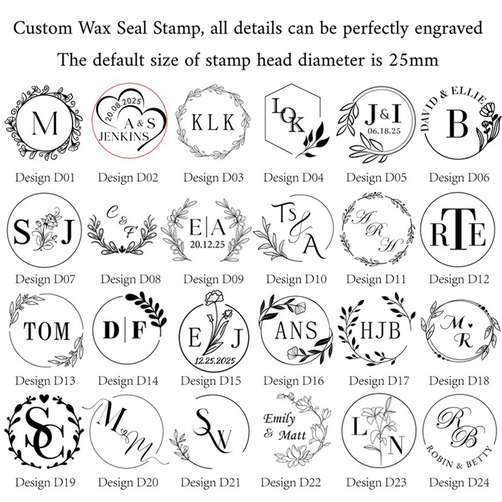 Wedding Custom Wax Seal Stamp  - đánh giá và giá Wax Seal Letter Kit