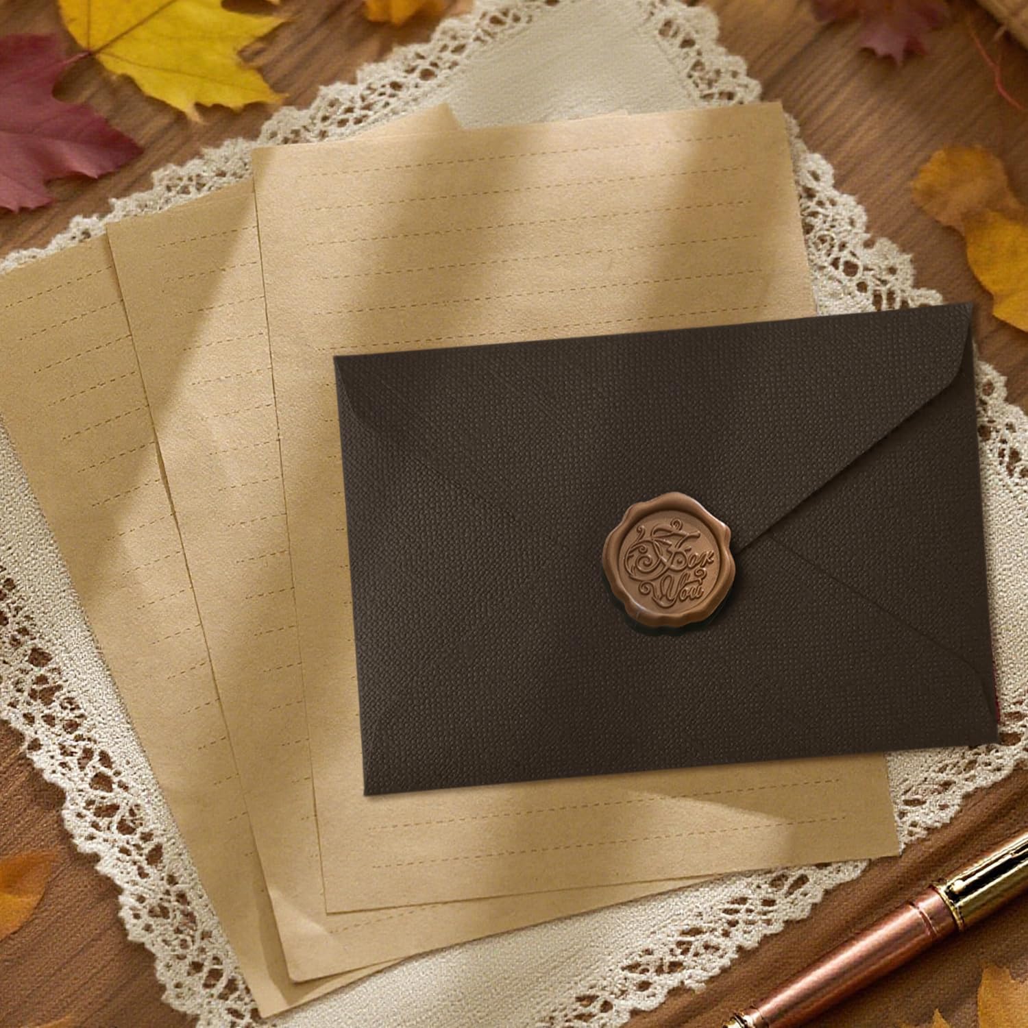 22Pcs Vintage Writing Paper Se - đánh giá và giá Wax Seal Letter Kit