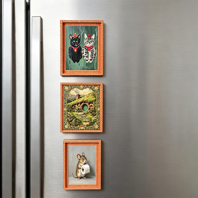 Wooden Fridge Magnet Photo Fra - đánh giá và giá Engraved Wood Frame