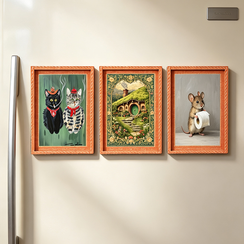 Wooden Fridge Magnet Photo Fra - đánh giá và giá Engraved Wood Frame