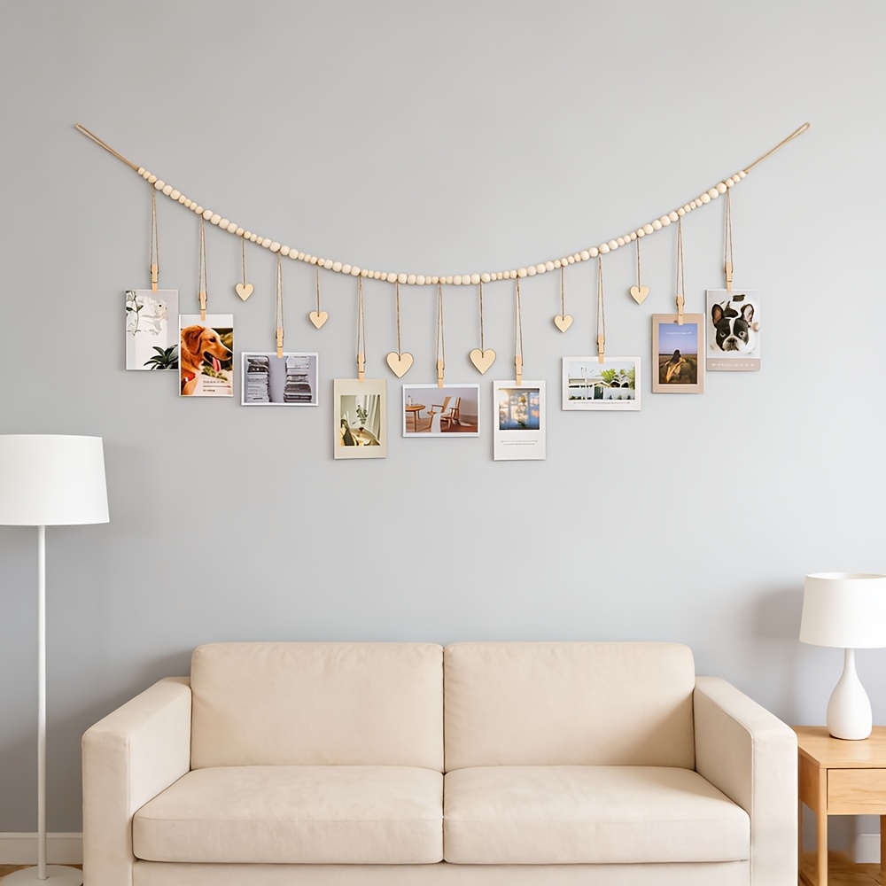 Hanging Photo Display Wall Dec - đánh giá và giá Engraved Wood Frame