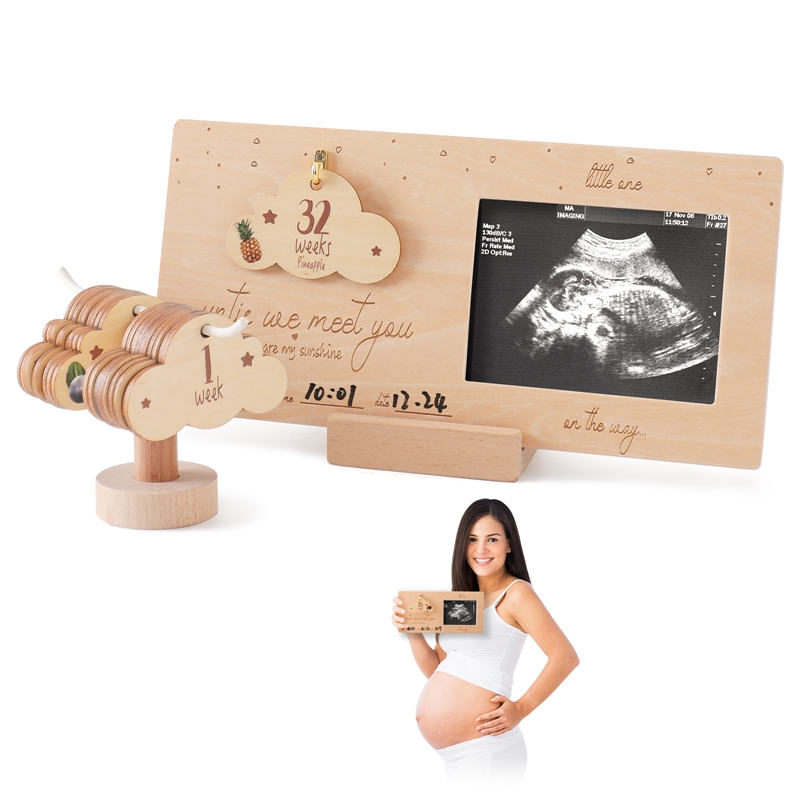 Sonogram Picture Frame Baby Ul - đánh giá và giá Engraved Wood Frame