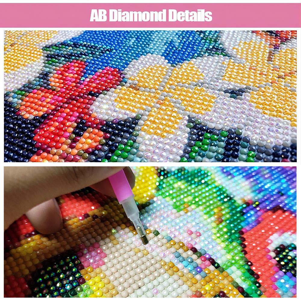 Diamond Painting AB Northern L - đánh giá và giá Photo Mosaic Print
