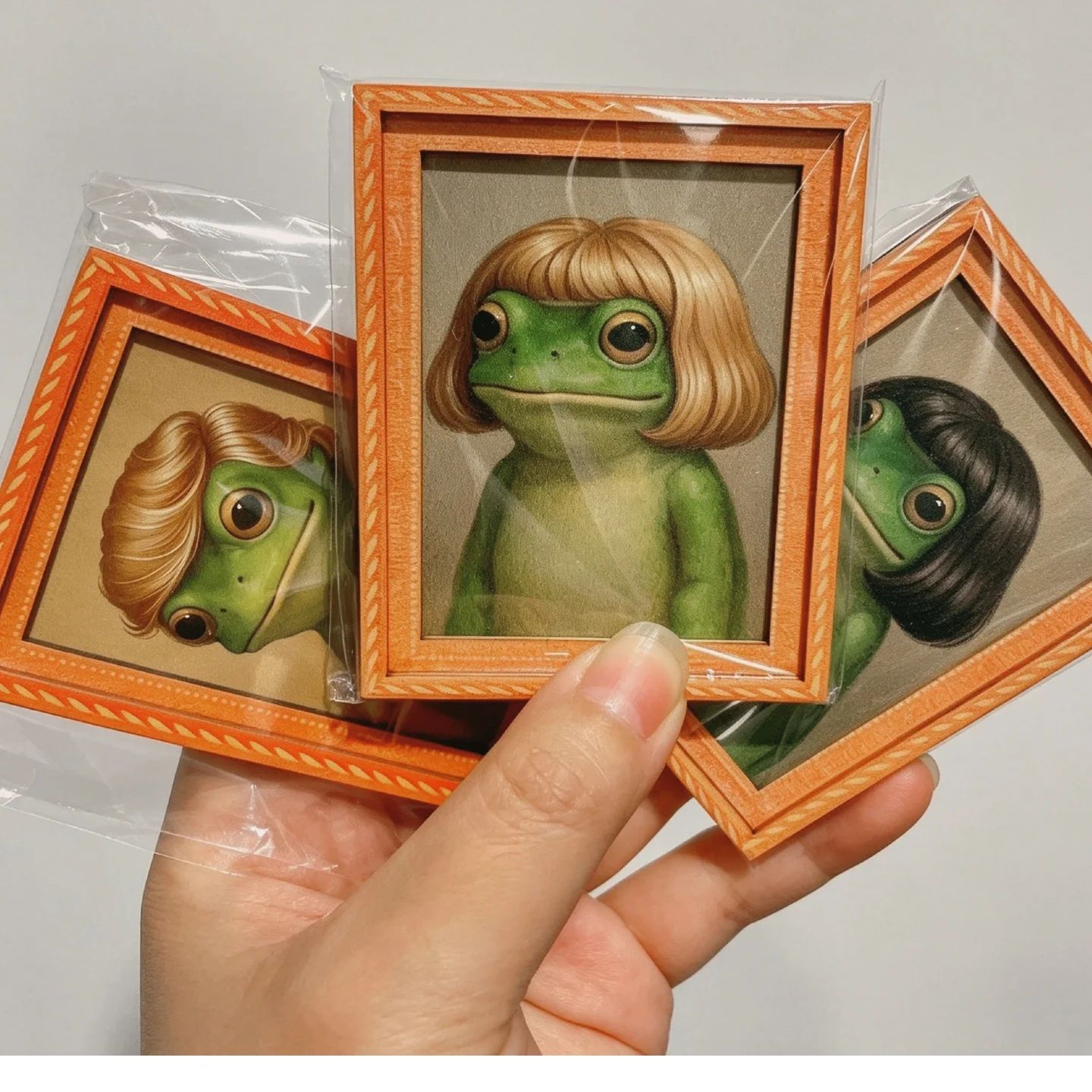 Mini Wooden Photo Frame Frog F - đánh giá và giá Engraved Wood Frame