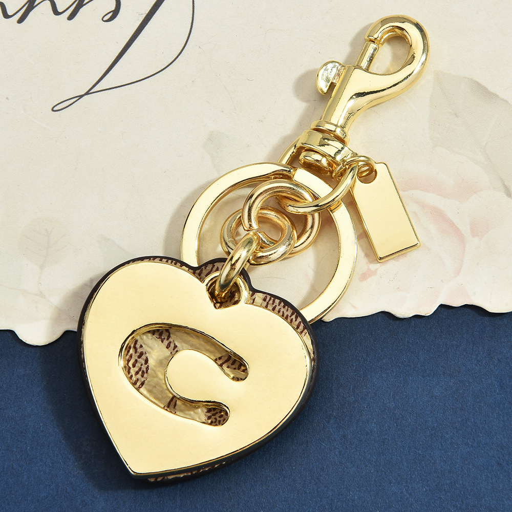 Initial C Monogram Bag Charm K - đánh giá và giá Monogram Keychain Leather