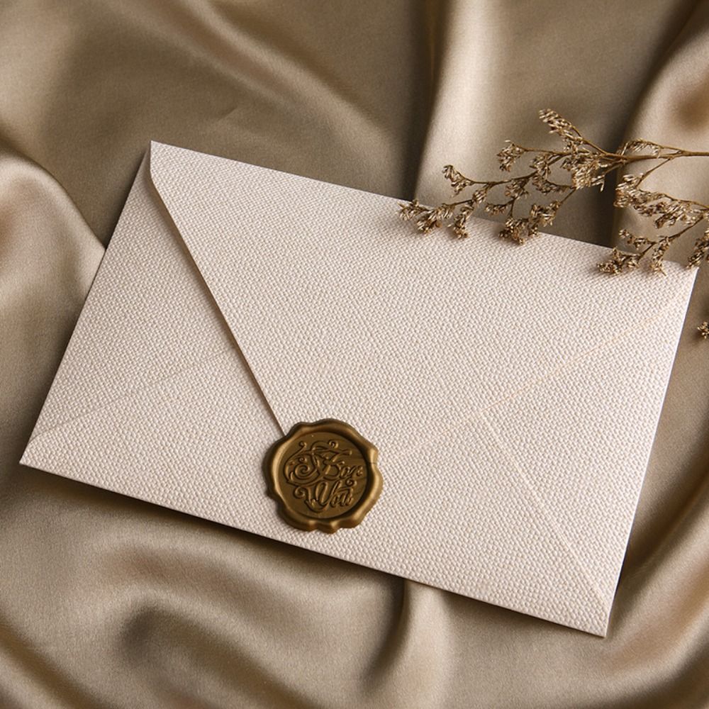 10Pcs Linen Texture Retro Enve - đánh giá và giá Wax Seal Letter Kit