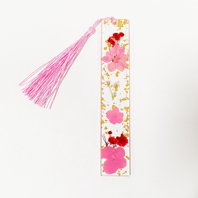 5pcs Creative Transparent Acry - đánh giá và giá Dried Flower Bookmark