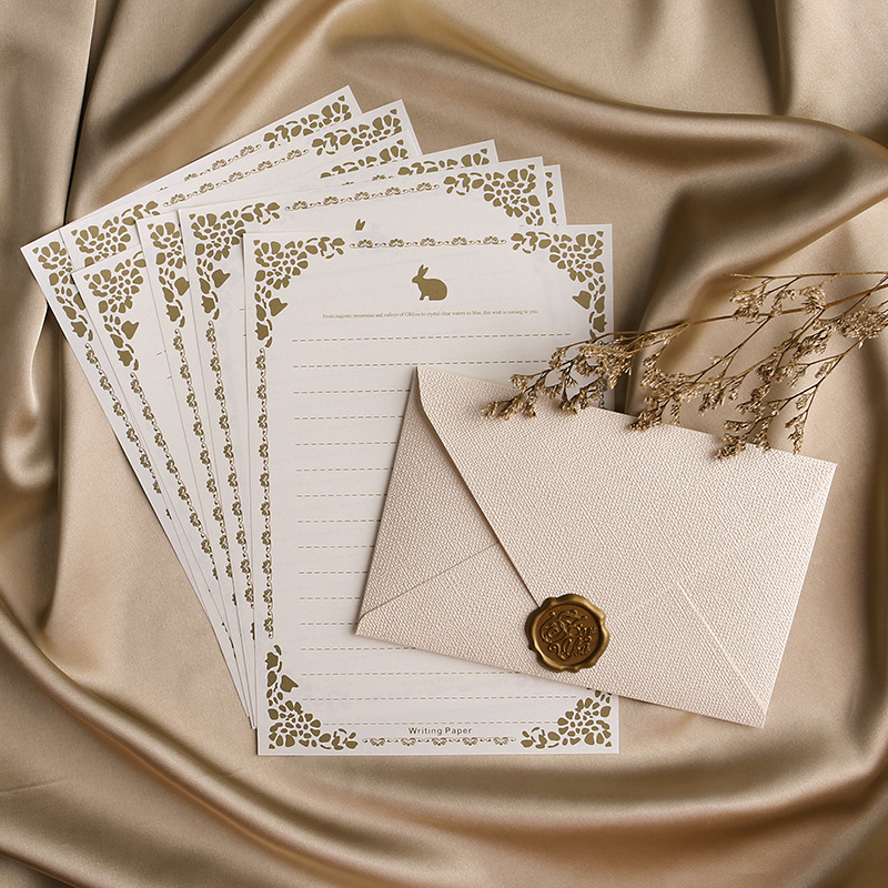 10 pcs linen brown paper envel - đánh giá và giá Wax Seal Letter Kit