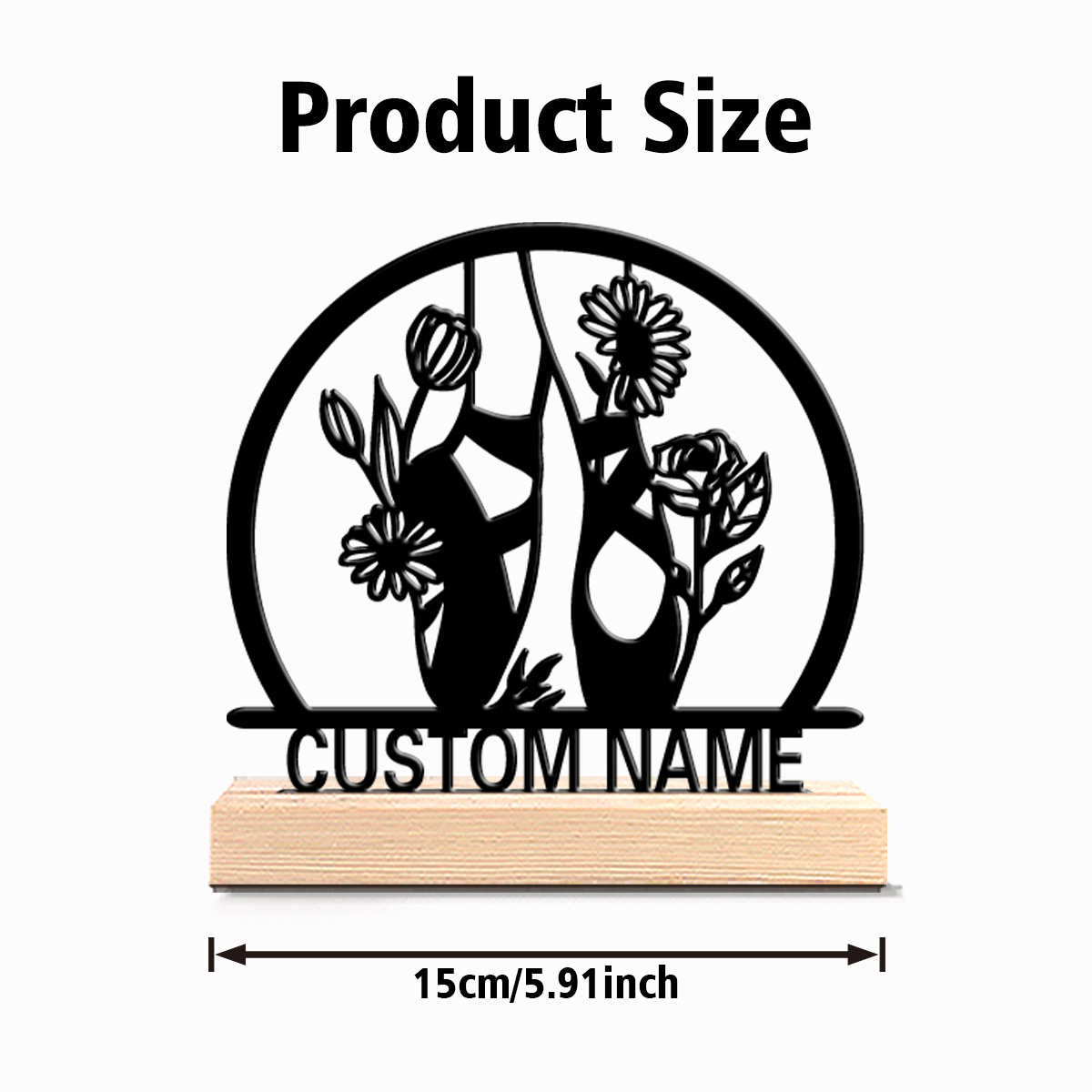 1pc beautiful personalized bal - đánh giá và giá Engraved Wood Frame
